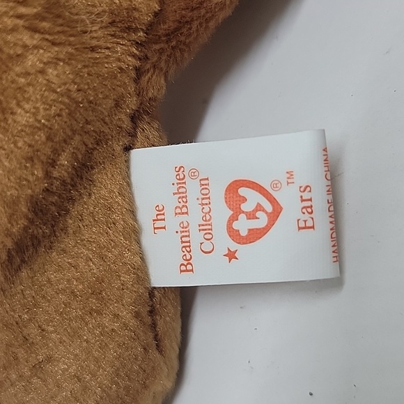 NWT Beanie Baby Ears Brown DOB April 18, 1995 - Picture 9 of 10